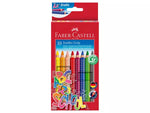 Faber-Castell Farbstifte "Jumbo Grip" 8+2 Gratis Schulstart Aktion