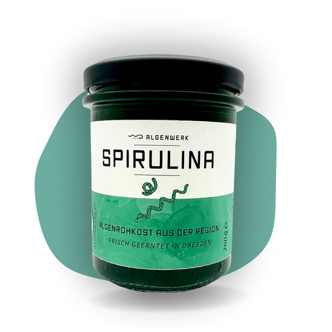 Frische Spirulina im Glas 170g