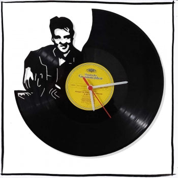 Elvis Presley Schallplattenuhr