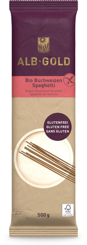 Buchweizen Spaghetti - glutenfrei Alb Gold