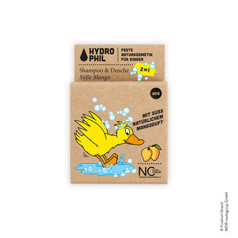 Shampoo & Dusche Mango fest Hydrophil für Kinder 60g