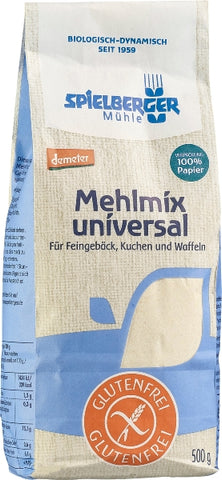 Glutenfreier Mehlmix universal, demeter hell